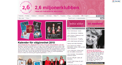 Desktop Screenshot of 2.6miljonerklubben.com